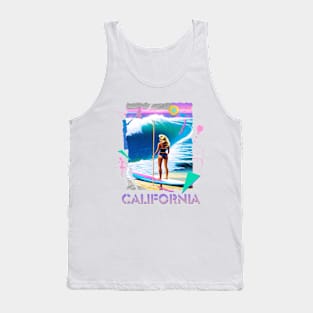 CALIFORNIA BEACJ 80S RETRO STYLE Tank Top